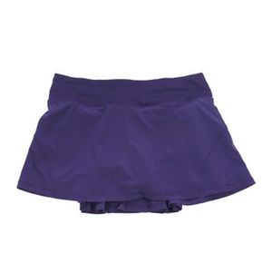 Lululemon Purple Tennis Skirt size 4